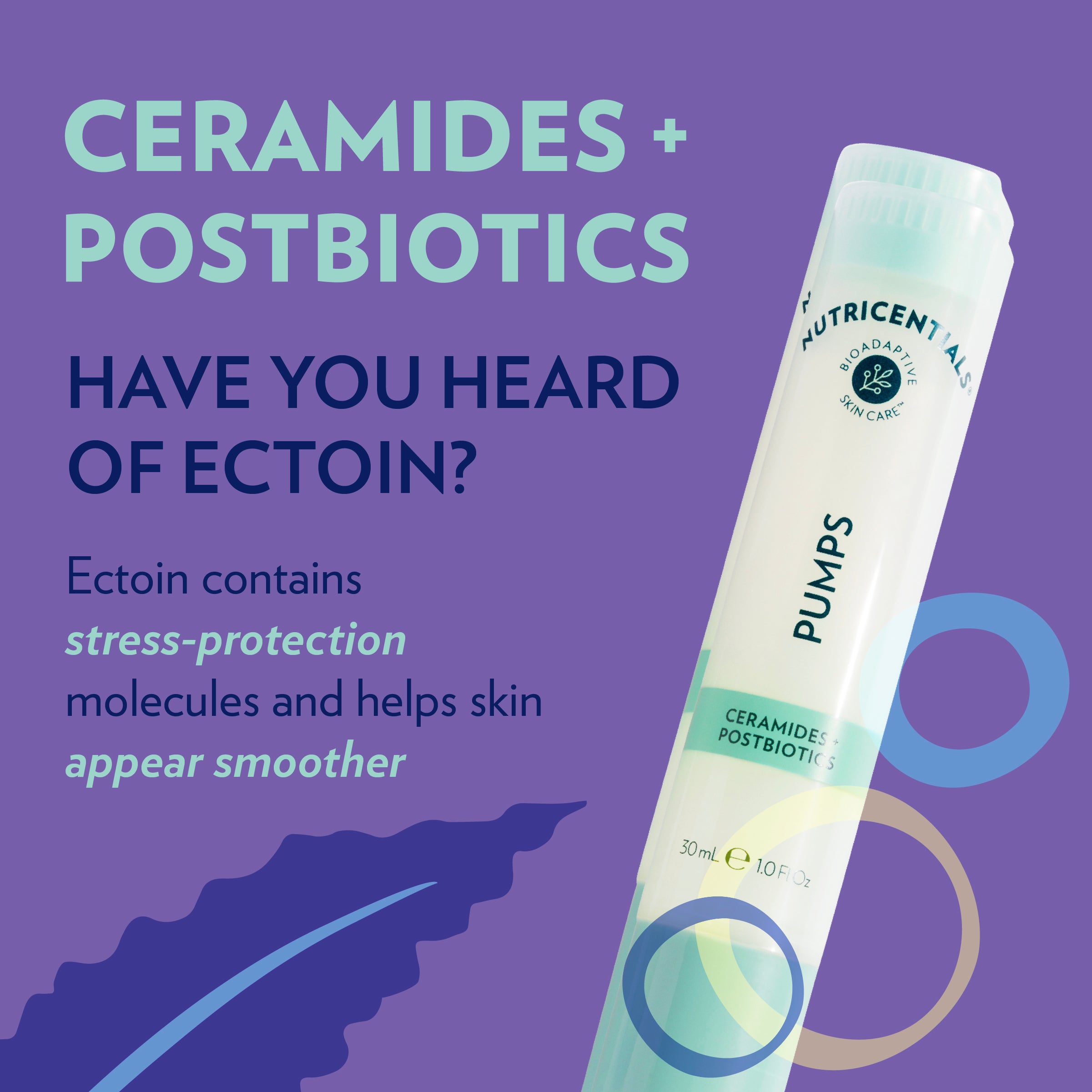 Nutricentials® Ceramides + Postbiotics Pump