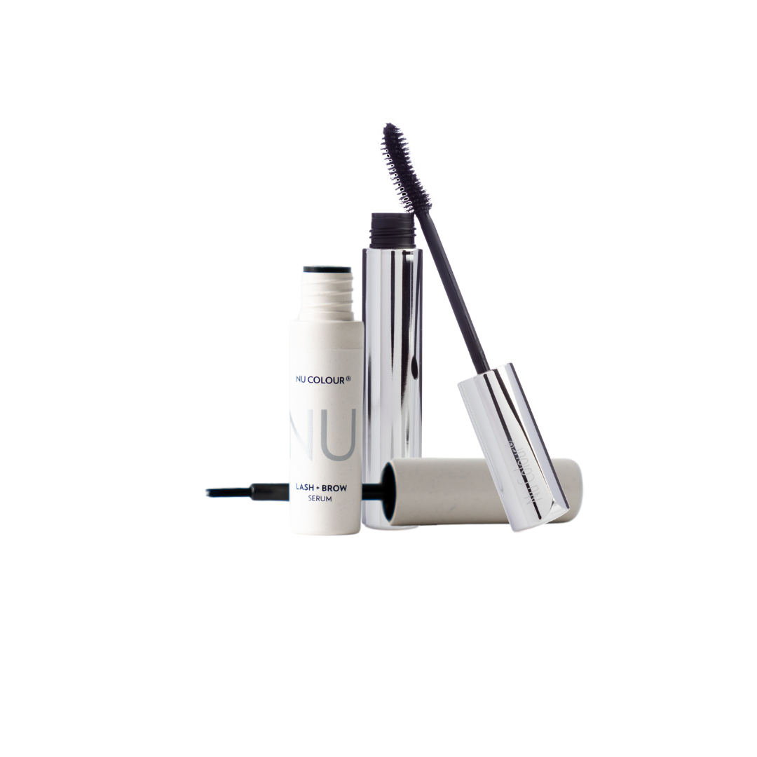 Nu Colour® Lash + Brow Serum and Curl &amp; Lash Mascara Bundle