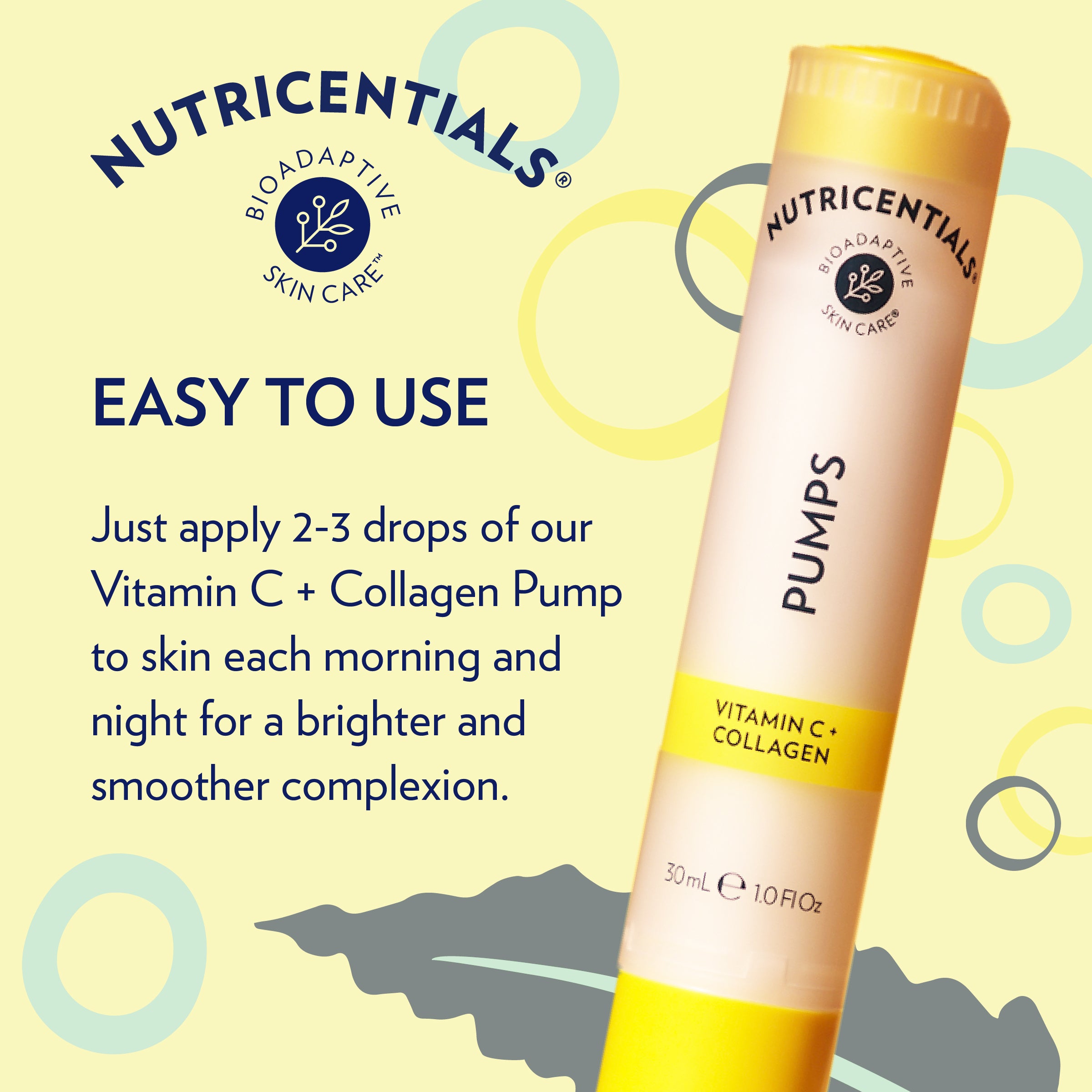 Nutricentials® Pumps Vitamin C + Collagen